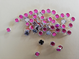 Strass steentjes midi roze