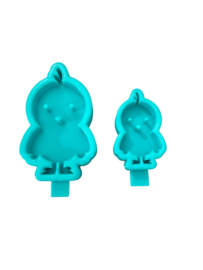 Silicone mal kuiken staand