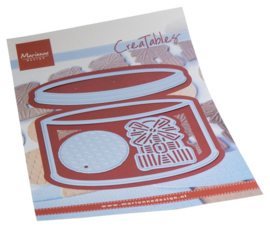 Creatables stencil Cookie jar LR0804