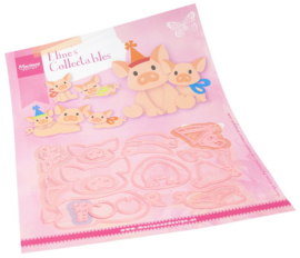 Collecables Eline's Pig family Col1545
