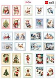 knipvel Stamps - Winter VK9632