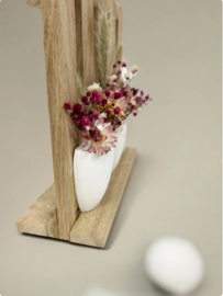 Silicone mal met uitsparing voor bloemen