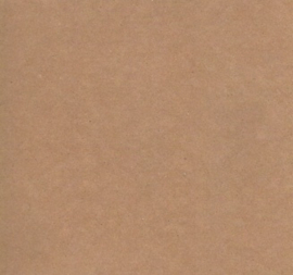 Browny kraft Quadratische karten 13,5 x 27 cm