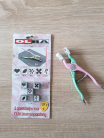 Olba Handpons inclusief 5 opzetstukjes