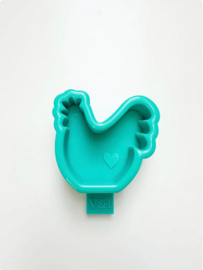 Silicone mal klein kipje