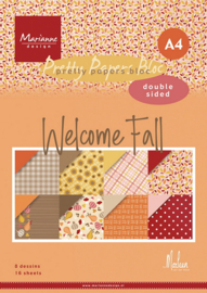 Pretty Papers bloc DZ Welcome Fall by Marleen  FR9185