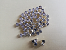 Strass steentjes mini wit