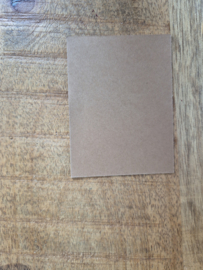 ATC / Pocketletterkarten Helles Braun