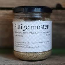 Pittige mosterd (250 gr)