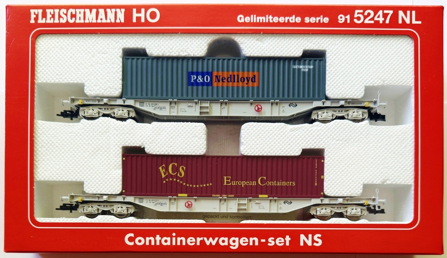 Fleischmann 91 5247 NL Wagenset NS in ovp