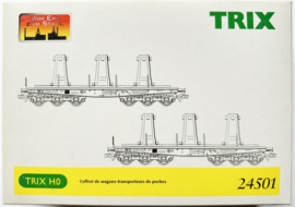 Trix 24501 Wagenset met gegoten coquilles SNCF in ovp
