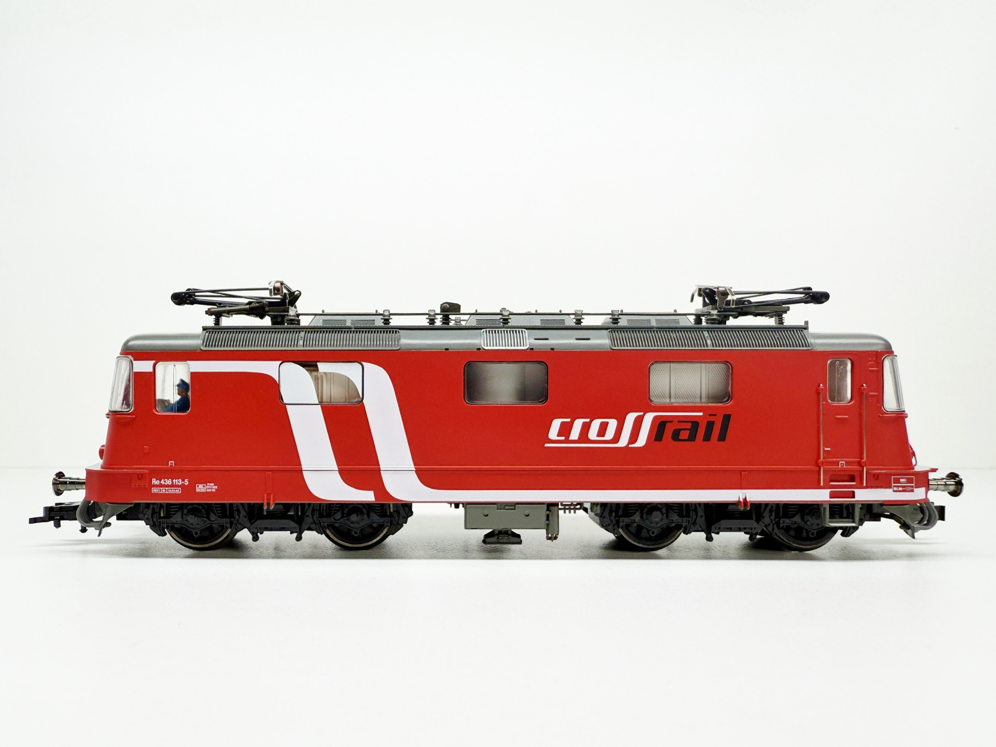 Fleischmann 433901 Elektrische locomotief 'Crossrail' Re 4/4 (NEM) in ovp