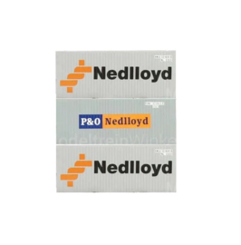 Piko 56203 Container set van 3 20ft. Nedlloyd
