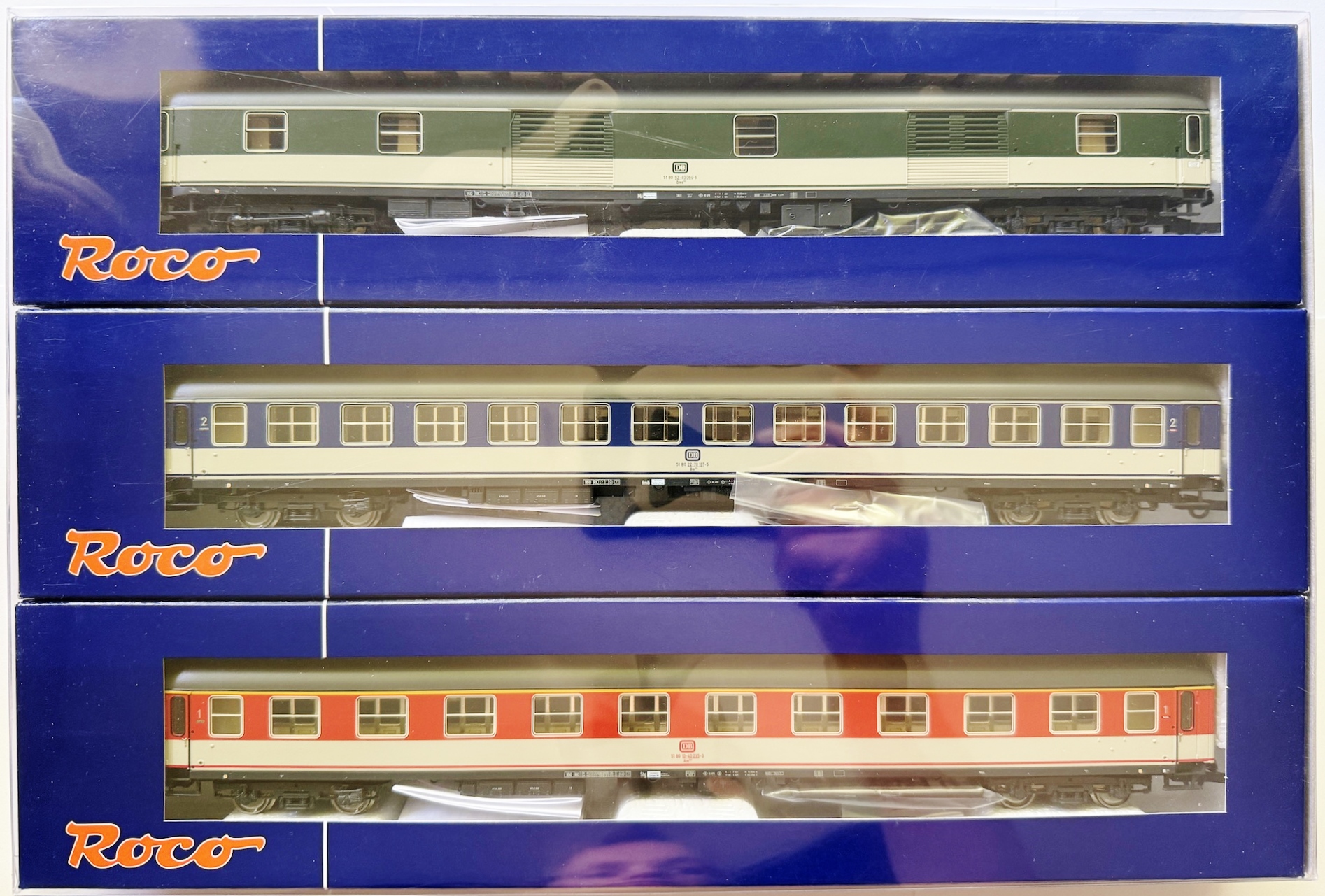 Roco 45930 Wagenset 'POP' DB in ovp