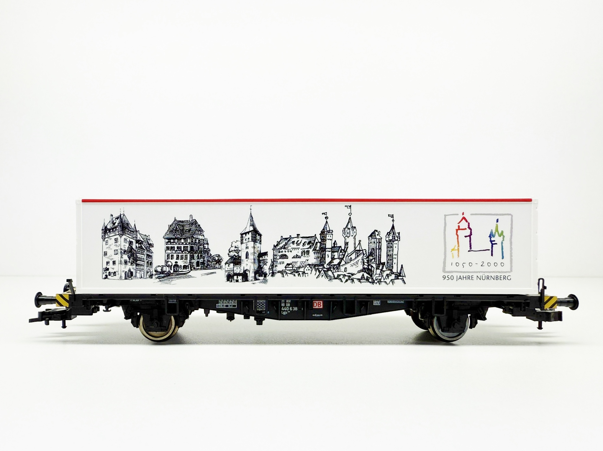 Fleischmann 99 5237 K Containerwagen DB in ovp
