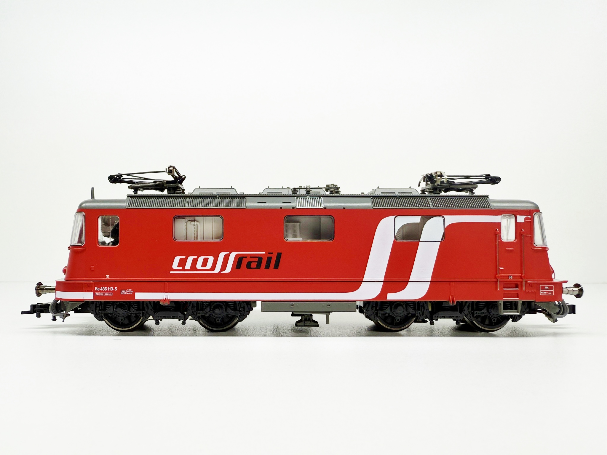Fleischmann 433901 Elektrische locomotief 'Crossrail' Re 4/4 (NEM) in ovp