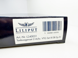 Liliput L240031 Ketelwagenset DB in ovp