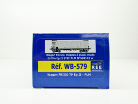 REE Modeles WB-579 Gesloten goederenwagen SNCF in ovp