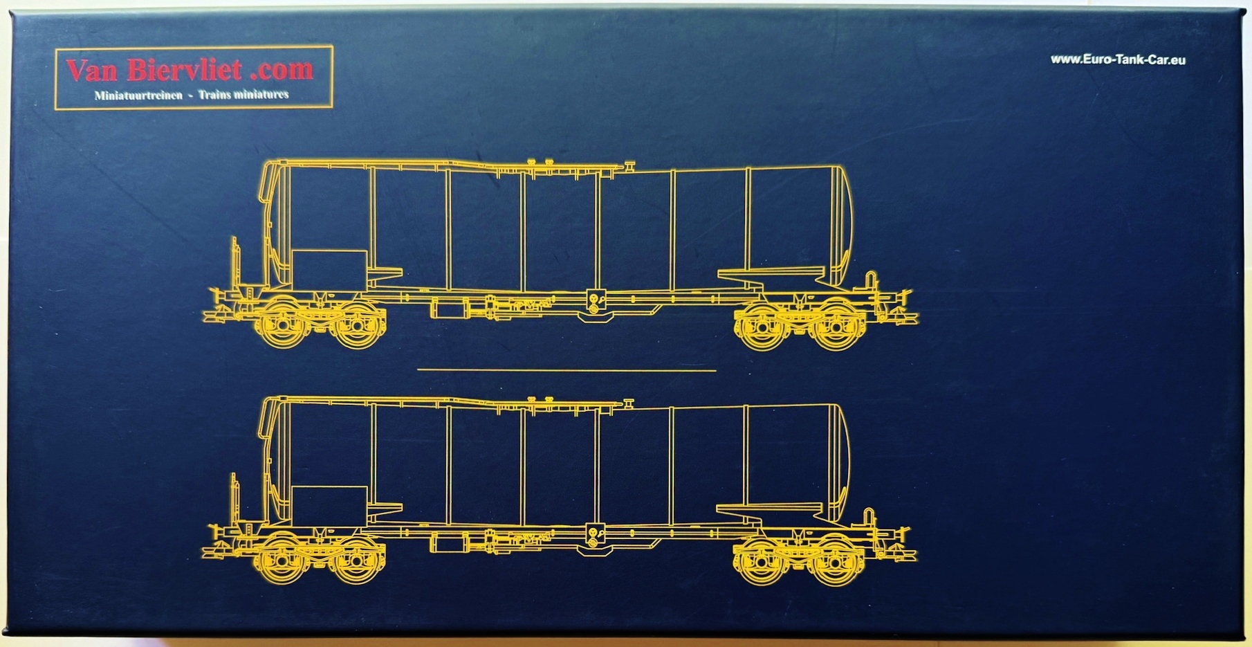 B-Models / Van Biervliet VB - 81069 Ketelwagenset 'Pannonia Ethanol' in ovp