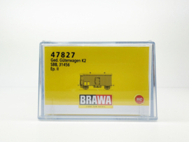 Brawa 47827 Gesloten goederenwagen SBB in ovp
