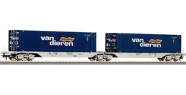Roco 66562 Containerwagen NS in ovp