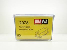 Brawa 2076 Gesloten goederenwagen K.W.St.E in ovp