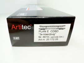 Artitec 20.172.05 Personenrijtuig Plan E (CDBD) Nr. 6619 in ovp