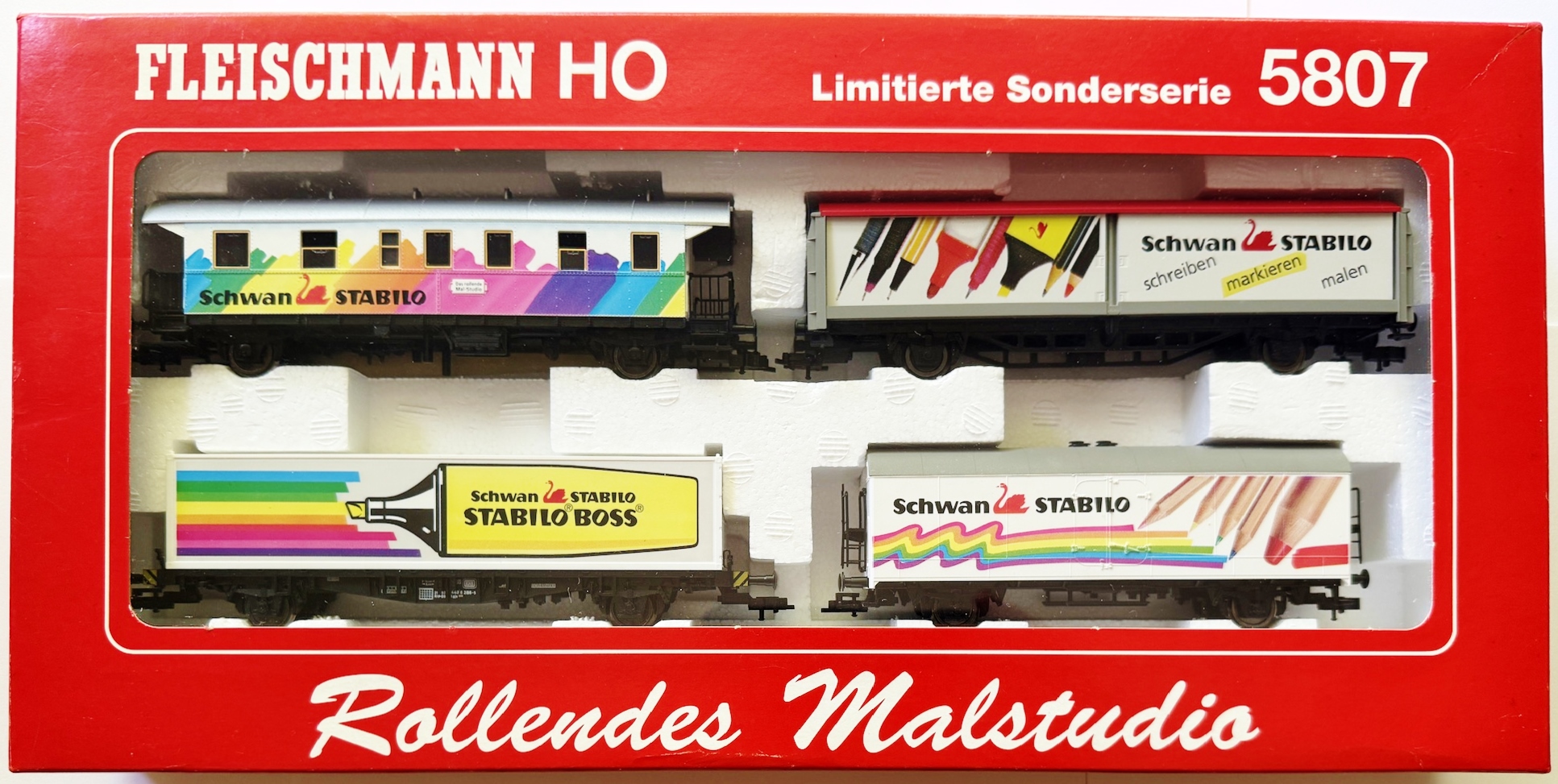 Fleischmann 5807 Wagenset DB in ovp