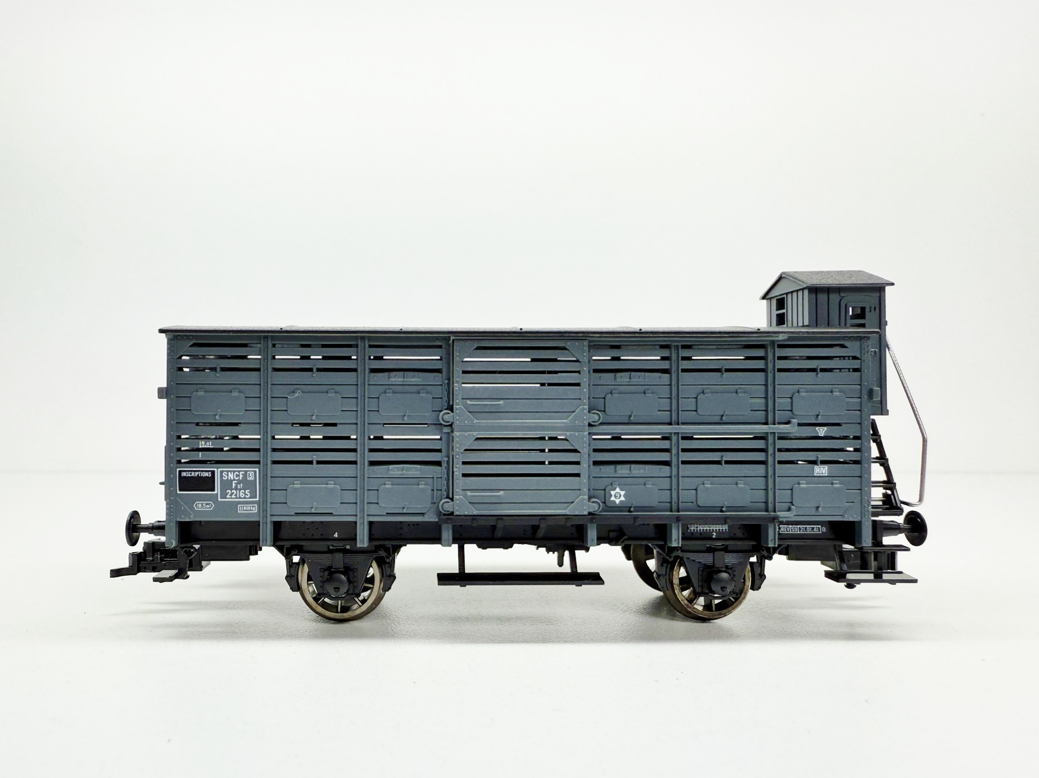Fleischmann 5366 F K Gesloten goederenwagen SNCF in ovp