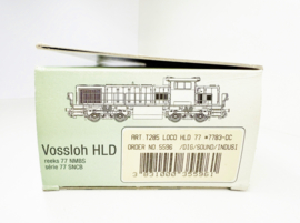Mehano T285 (5596) Diesellocomotief Serie 7783 NMBS (Digitaal + Sound) in ovp