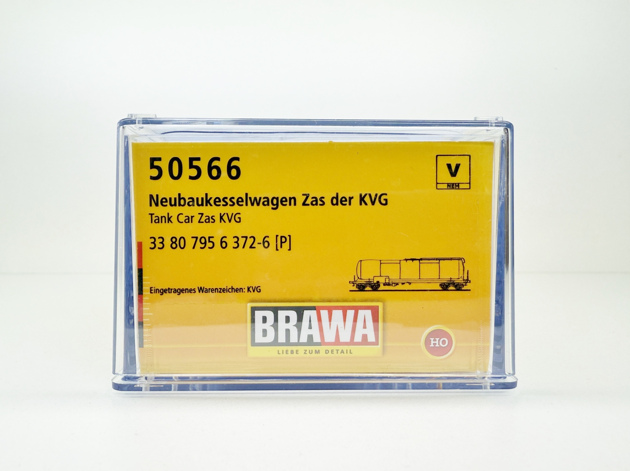 Brawa 50566 Ketelwagen 'KVG' in ovp