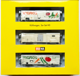 Brawa 2045 Koelwagenset SBB FS in ovp