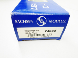 Sachsenmodelle 74633 Bagagewagen DBP in ovp