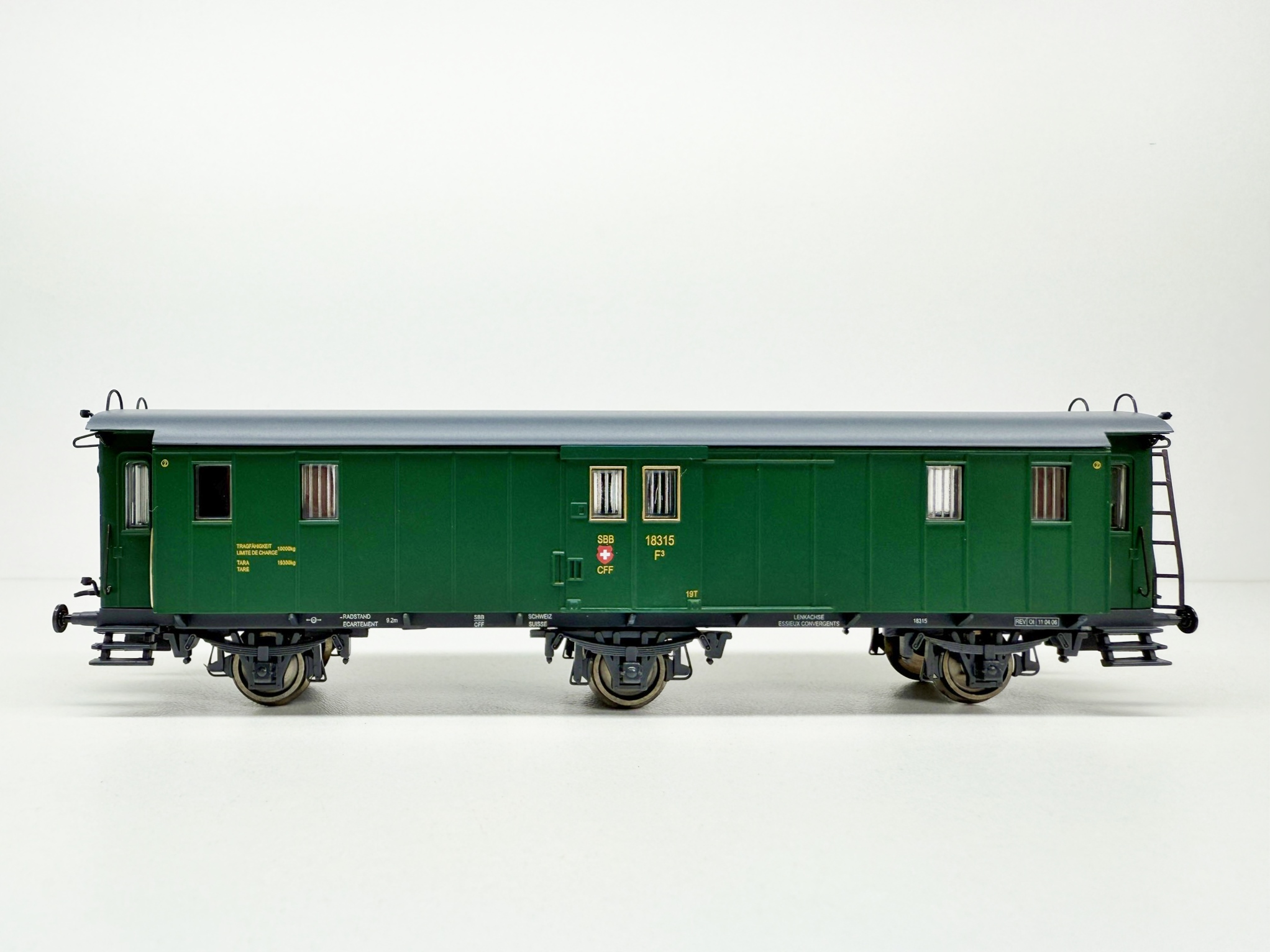 Liliput L334497 Bagagerijtuig SBB-CFF in ovp