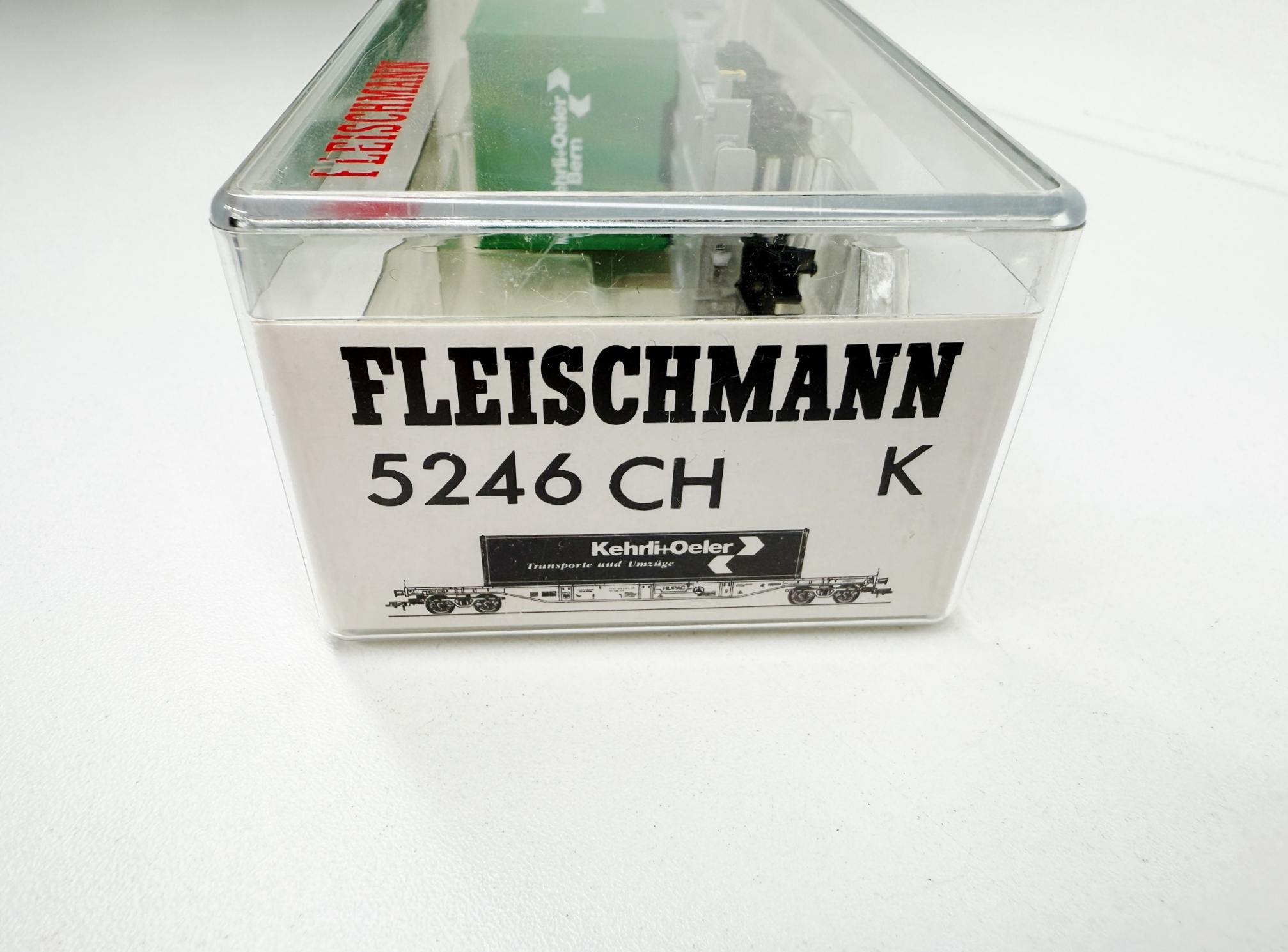Fleischmann 5246 CH K Containerwagen SBB-CFF in ovp