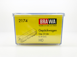 Brawa 2174 Bagagewagen K.W.St.E. in ovp