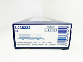 Liliput L235222 Containerwagen DB in ovp