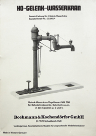 Bochmann & Kochendörfer 33.002.4 Gelenk-Wasserkräne