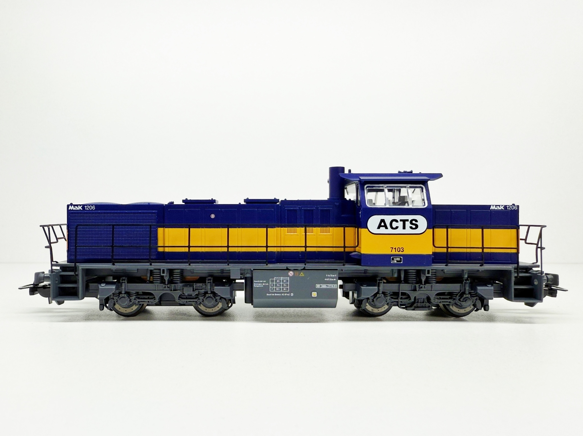 Piko 59490 Diesellocomotief 'ACTS' MaK 1206 (NEM) in ovp