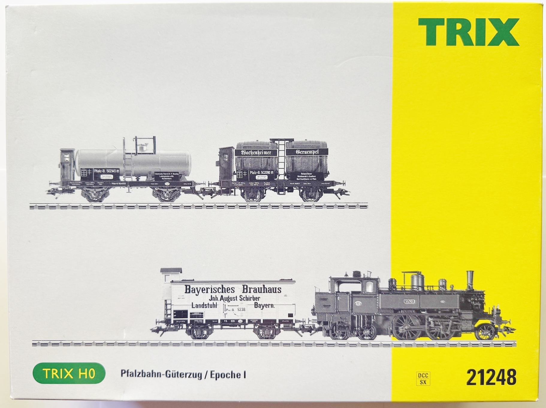 Trix 21248 Treinset 'Pfalzbahn-Güterzug' (NEM) in ovp