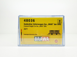 Brawa 48036 Gesloten goederenwagen DRG in ovp