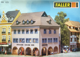 Faller 429 Hoekhuis Kapsalon UHL