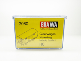 Brawa 2080 Gesloten goederenwagen Württemberg in ovp