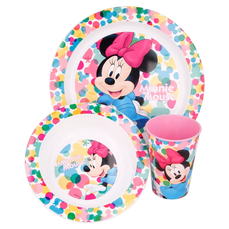 Minnie Mouse Ontbijtset 3-delig