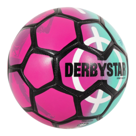 Derbystar Street Soccer Ball Mint-Pink-Black
