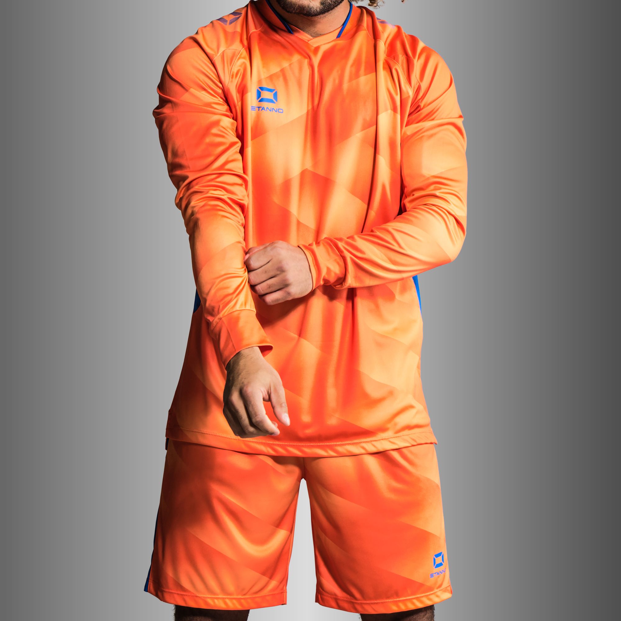 Stanno Vik Goalkeeper Set Orange-Bright Blue