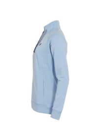 Donnay Dames - Vest met kraag Amber - Lichtblauw