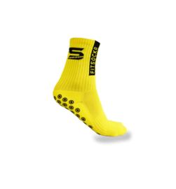 Fitsockr Chaussettes antidérapantes Jaune