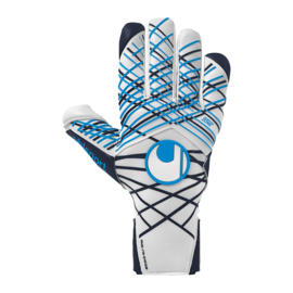 Uhlsport Absolutgrip Tight HN white/black/fluo blue