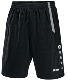 Jako Short Turin Zwart/Grijs